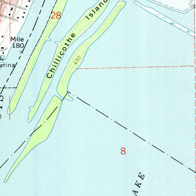 United States Geological Survey Chillicothe, IL (1972, 24000-Scale) digital map