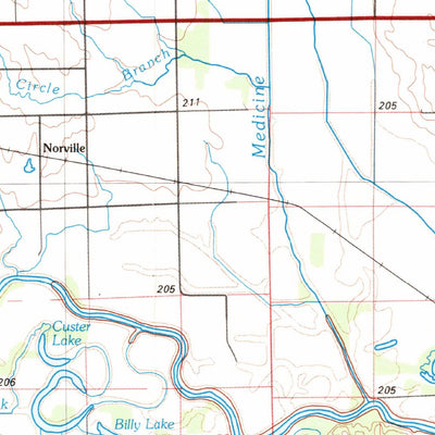 United States Geological Survey Chillicothe, MO (1981, 100000-Scale) digital map