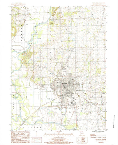 United States Geological Survey Chillicothe, MO (1984, 24000-Scale) digital map
