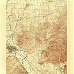 United States Geological Survey Chillicothe, OH (1908, 62500-Scale) digital map