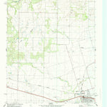 United States Geological Survey Chillicothe, TX-OK (1984, 24000-Scale) digital map