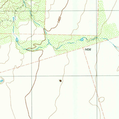 United States Geological Survey Chillicothe, TX-OK (1984, 24000-Scale) digital map