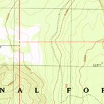 United States Geological Survey Chiloquin, OR (1988, 24000-Scale) digital map