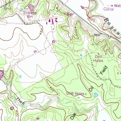 United States Geological Survey Chilton, TX (1957, 24000-Scale) digital map