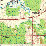 United States Geological Survey Chilton, WI (1954, 62500-Scale) digital map