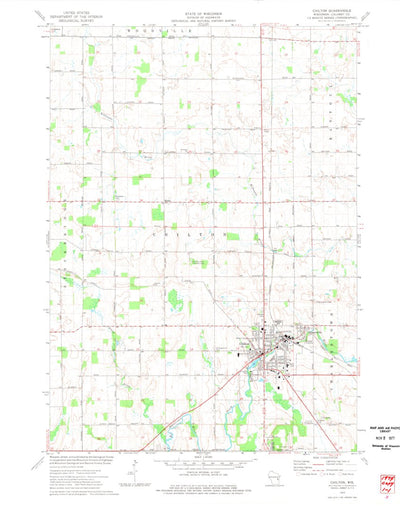 United States Geological Survey Chilton, WI (1974, 24000-Scale) digital map