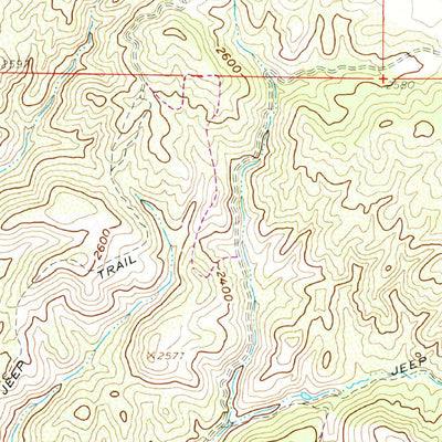 United States Geological Survey Chimineas Ranch, CA (1959, 24000-Scale) digital map