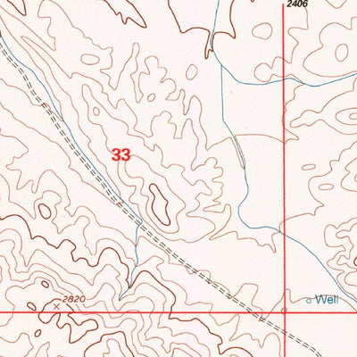 United States Geological Survey Chimineas Ranch, CA (1995, 24000-Scale) digital map