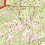 United States Geological Survey Chimineas Ranch, CA (1995, 24000-Scale) digital map