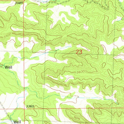 United States Geological Survey Chimney Butte, MT (1979, 24000-Scale) digital map