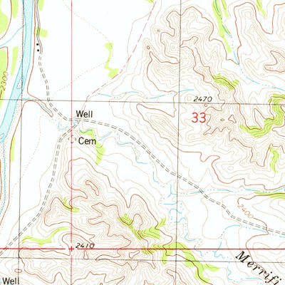 United States Geological Survey Chimney Butte, ND (1979, 24000-Scale) digital map