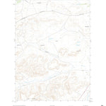 United States Geological Survey Chimney Butte, WY (2021, 24000-Scale) digital map
