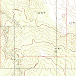 United States Geological Survey Chimney Canyon, AZ (1986, 24000-Scale) digital map