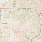 United States Geological Survey Chimney Canyon, CA (1967, 24000-Scale) digital map