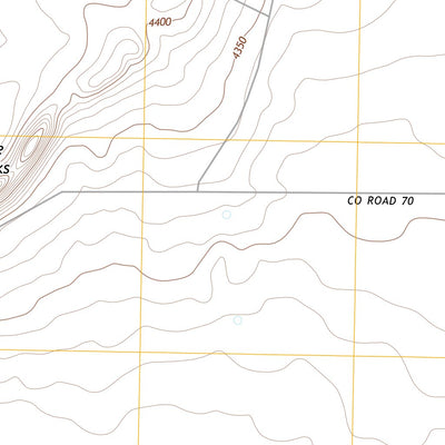 United States Geological Survey Chimney Canyons, CO (2013, 24000-Scale) digital map