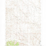 United States Geological Survey Chimney Gulch, WY (1985, 24000-Scale) digital map