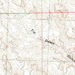 United States Geological Survey Chimney Gulch, WY (1985, 24000-Scale) digital map