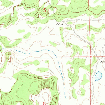 United States Geological Survey Chimney Hill, NM (1967, 24000-Scale) digital map
