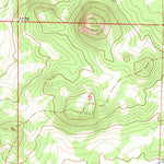 United States Geological Survey Chimney Hill, NM (1967, 24000-Scale) digital map