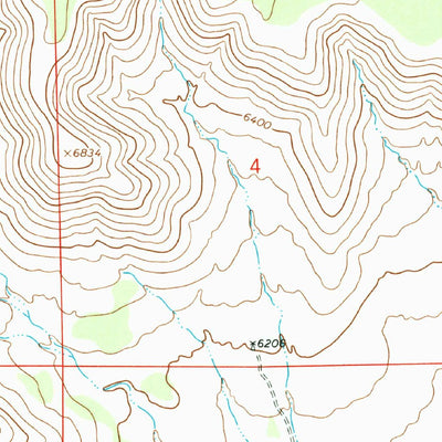 United States Geological Survey Chimney Lake, NM (1965, 24000-Scale) digital map