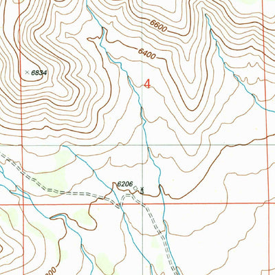 United States Geological Survey Chimney Lake, NM (2004, 24000-Scale) digital map