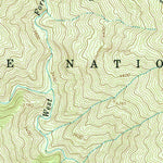 United States Geological Survey Chimney Peak, ID (1966, 24000-Scale) digital map