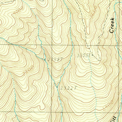 United States Geological Survey Chimney Peak, OR (1984, 24000-Scale) digital map