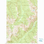 United States Geological Survey Chimney Peak, WA (1990, 24000-Scale) digital map