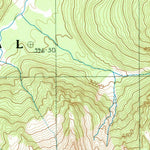 United States Geological Survey Chimney Peak, WA (1990, 24000-Scale) digital map