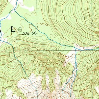 United States Geological Survey Chimney Peak, WA (1990, 24000-Scale) digital map