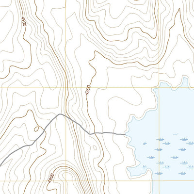 United States Geological Survey Chimney Reservoir, NV (2021, 24000-Scale) digital map