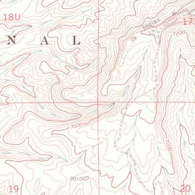 United States Geological Survey Chimney Rock, CO (1968, 24000-Scale) digital map