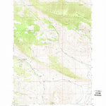 United States Geological Survey Chimney Rock, MT (1951, 24000-Scale) digital map