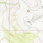 United States Geological Survey Chimney Rock, MT (1951, 24000-Scale) digital map