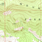 United States Geological Survey Chimney Rock, MT (1951, 24000-Scale) digital map