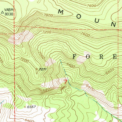 United States Geological Survey Chimney Rock, MT (1951, 24000-Scale) digital map