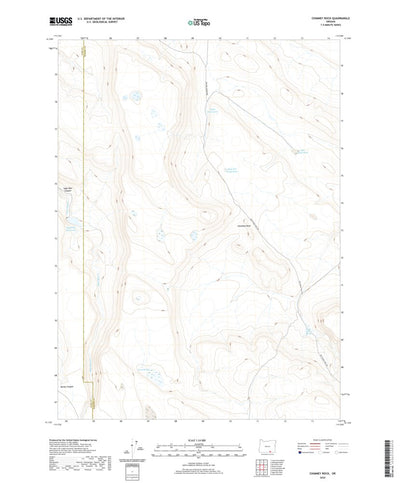 United States Geological Survey Chimney Rock, OR (2020, 24000-Scale) digital map