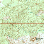 United States Geological Survey Chimney Rock, UT (1969, 24000-Scale) digital map