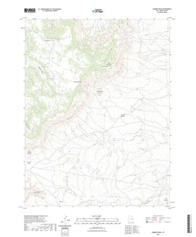 United States Geological Survey Chimney Rock, UT (2023, 24000-Scale) digital map