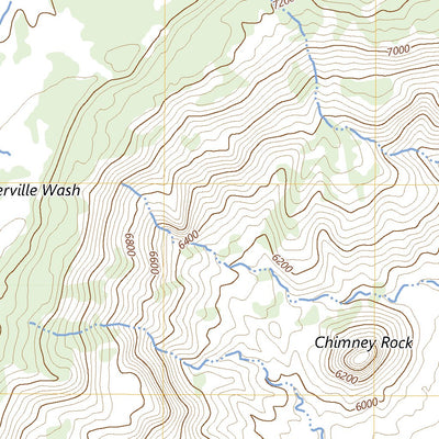 United States Geological Survey Chimney Rock, UT (2023, 24000-Scale) digital map