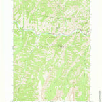 United States Geological Survey Chimney Rock, WY (1970, 24000-Scale) digital map