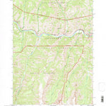 United States Geological Survey Chimney Rock, WY (1991, 24000-Scale) digital map
