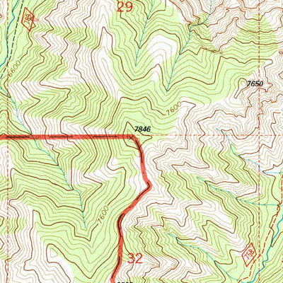 United States Geological Survey Chimney Rock, WY (1991, 24000-Scale) digital map