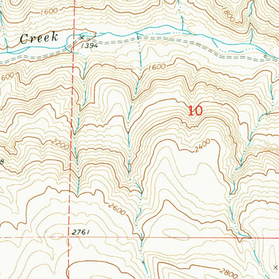 United States Geological Survey Chimney Springs, OR (1970, 24000-Scale) digital map