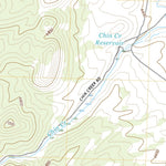United States Geological Survey Chin Creek Reservoir, NV (2021, 24000-Scale) digital map