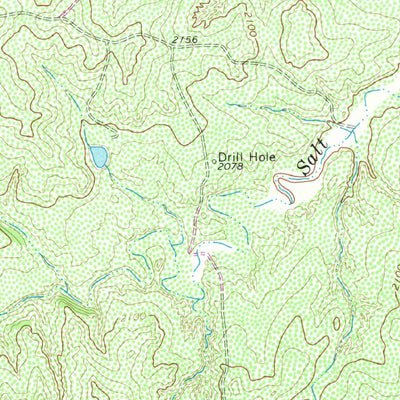 United States Geological Survey China Canyon, TX (1968, 24000-Scale) digital map