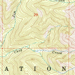United States Geological Survey China Cap, OR (1965, 24000-Scale) digital map
