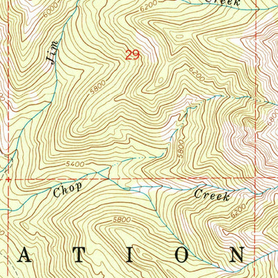 United States Geological Survey China Cap, OR (1965, 24000-Scale) digital map