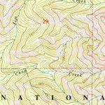 United States Geological Survey China Cap, OR (1993, 24000-Scale) digital map