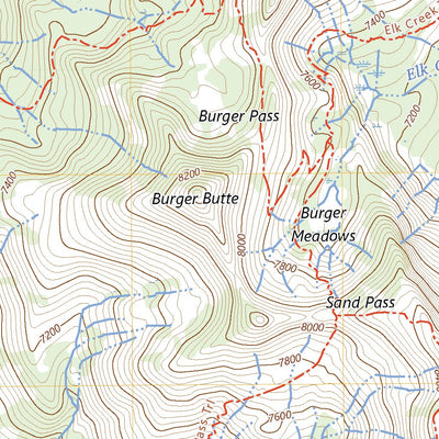 United States Geological Survey China Cap, OR (2023, 24000-Scale) digital map